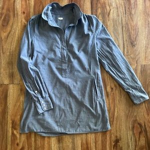 J. Crew Top/Shirt with Side Pockets, Size XS